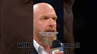 Was using Triple H on screen necessary to push the Kevin OwensRandy Orton story shorts wwe [upl. by Leandra]