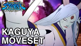 Kaguya Otsutsuki FULL Moveset  Naruto x Boruto Ultimate Ninja Storm Connections [upl. by Eirrok346]