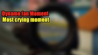 DYNAMO Gaming Fan moment Most crying moment in pubg Mobile😥 Dynamo [upl. by Laon]