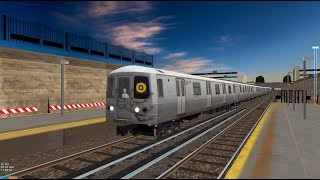 OpenBVE HD Operating NYC Subway R46 Q Express Train 57th St7th Av to Coney IslandStillwell Av [upl. by Etz796]