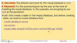 JAVA  MODULE 5  TOPIC 7  JAVA DATABASE CONNECTIVITY WITH MYSQL [upl. by Ahsurej]