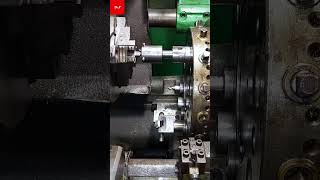 Cutting M10 Metric thread Metrisches Gewinde torno lathetools gewinde [upl. by Neehahs225]