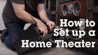 How to set up your home theater system  Crutchfield video [upl. by Ennyletak]