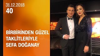 Buket Aydın 40ta sordu Sefa Doğanay taklitleriyle yanıt verdi  31122018 Çarşamba [upl. by Cowan]