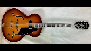 Mandocello conversion of a Grote 125 style guitar [upl. by Ahsyak420]