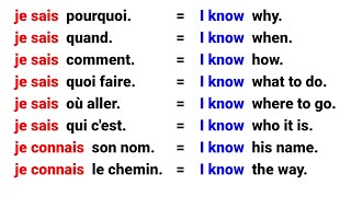 Questions et réponses en anglais pour bien améliorer votre anglais easy sentences to learn french [upl. by Silden]