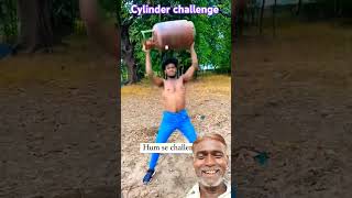 Cylinder challenge comedy funny surajroxfunnyvibeo [upl. by Damaris]