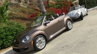 2013 Volkswagen Beetle Convertible First Drive Review [upl. by Beale]