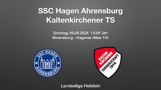 SSC Hagen Ahrensburg  KT 11 29092024 [upl. by Yrojram]