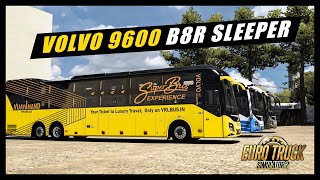 BEST INDIAN BUS MOD  VOLVO 9600 B8R SLEEPER  MULTIPLAYER BUS CONVOY  EURO TRUCK SIMULATOR LIVE [upl. by Fax]