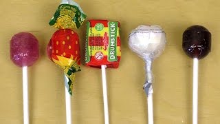 Lollipops from the United Kingdom Kidz Lollies [upl. by Ahsemo]