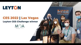 CES 2022 Las Vegas  Meet MOA Foodtech Leyton CES CHALLENGE Winner [upl. by Williams]