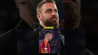 Dybala durmio la pelota y asi reacciono De Rossi [upl. by Damali]