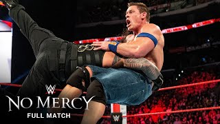 FULL MATCH Roman Reigns vs John Cena WWE No Mercy 2017 [upl. by Turnheim]