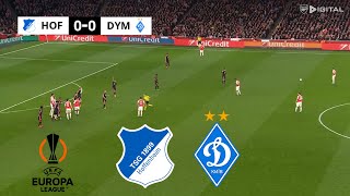 eFootball Pes 21 Gameplay  TSG Hoffenheim vs Dynamo Kiev [upl. by Marlette]