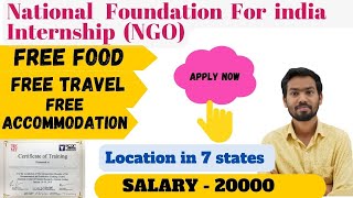 ABHIJIT SEN RURAL INTERNSHIP  rural internship National Foundation for India Internship NGO  NFI [upl. by Ymaj17]