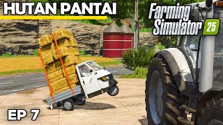 PLANNING A YARD EXPANSION  Farming Simulator 25  Hutan Pantai  Episode 7 [upl. by Reaht712]