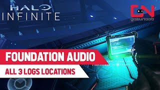 Foundation AUDIO LOGS Locations Halo Infinite [upl. by Ydaj361]