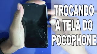 COMO TROCAR A TELA DO POCOPHONE F1  POCO F1 Teardown Replacement Display [upl. by Jerald]