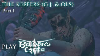 Baldurs Gate 3 Genevieve Bard amp Havok Monk Dark Urge Part 1 [upl. by Baptista]