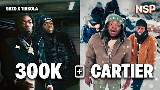 🇫🇷 AMÉRICAIN ÉCOUTE DU FRENCH RAP 🇫🇷  GAZO x TiakolaOfficiel  300K CARTIER  Reaction [upl. by Ahsienaj511]