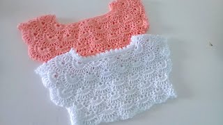 Canesu tejido a crochet  paso a paso  cualquier talla [upl. by Aihsat]