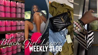 BLACK GIRL LUXURY WEEKLY VLOG  SHOPPING  SELF CARE HOME DECOR SEPHORA NEW MATCHA FT Dossier [upl. by Aisset]