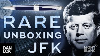 Montblanc John F Kennedy Special Edition Pen Unboxing [upl. by Hermy199]