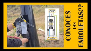 🔺 ESPERA ✋ me han dicho qué no CONOCÍAS las FAROLETAS 💡 cómo CONECTAR FAROLAS FÁCIL [upl. by Enoval]