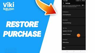 How To Restore Purchase On Viki Rakuten App [upl. by Pia]