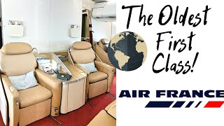 FIRST CLASS OR BUSINESS CLASS AIR FRANCE A380 OLD FIRST CLASS  MIAMI  PARIS [upl. by Aiuqcaj]