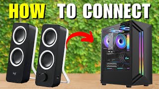 How To Connect Logitech Speakers To PC [upl. by Inaleon280]