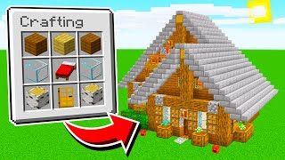 🏠 COMO CRIAR CASA INSTANTÂNEA NO MINECRAFT [upl. by Okubo]