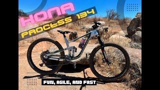 Kona Process 134  Agile Fast and Ridiculously Fun Trail Bike [upl. by Solley387]