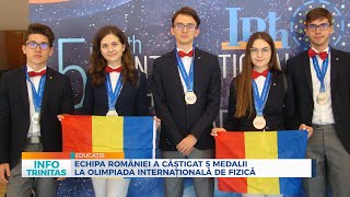 Echipa României a câștigat 5 medalii la Olimpiada Internațională de Fizică [upl. by Tristas]