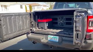 RAM 1500 Multifunction Tailgate  6040 Split Doors [upl. by Nref664]