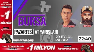 30 Eylül 2024  Bursa At Yarışı Tahminleri  Rıza Alan  Naim İşgören [upl. by Gardener]