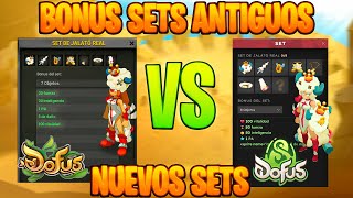 ESTOS SON TODOS LOS CAMBIOS A LOS BONUS DE SETS 🤐 Comparación dofus 2 vs dofus unity [upl. by Norrek]