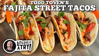 Todd Tovens Fajita Street Tacos  Blackstone Griddle [upl. by Avid834]