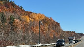 Canada driving from Gatineau to Montreal [upl. by Areema]