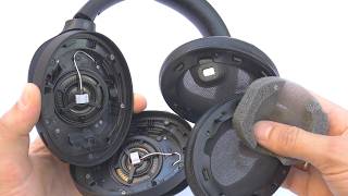 How to Change Sony WH1000XM4 ear pads DIY [upl. by Ocirnor]