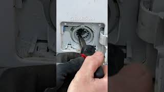 How to remove a STUCK BROKEN washing machine drain FILTER PLUG [upl. by Thera]