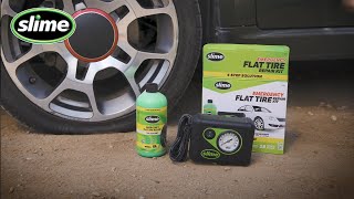 Slime Smart Spair Flat Tire Repair Kit 50107 [upl. by Llemmart200]