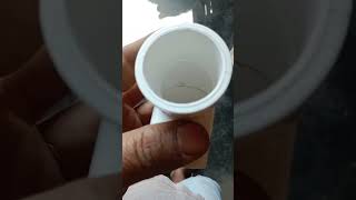 UPVC Elbow yt diy youtube plumbing basic needs H amp E blogs [upl. by Vinny]