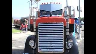 WalkAround Of Alexis Truckings Peterbilt At Truckin For Kids 2012 [upl. by Balsam580]