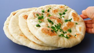 No Oven  Mix water with flour the softest and healthy flatbread recipe you will ever make [upl. by Herod]