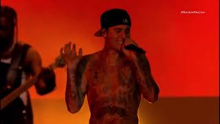 Justin Bieber  Peaches Live at Rock In Rio [upl. by Jerald]