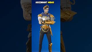 NEW Ascendant Midas skin  Fortnite Chapter 5 Season 2 [upl. by Meece459]