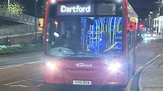 First Day Of New OperatorYX61 BXA Go Ahead London 61Reg ADL Enviro200 [upl. by Mis]