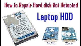 How to repair hard disk not detected Laptop HDD [upl. by Harelda]